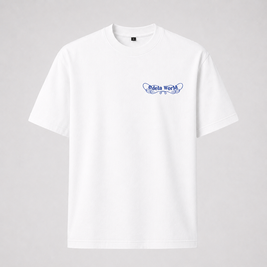 T-shirt "Certified Blonde Lovers" (Bleu/Blanc)