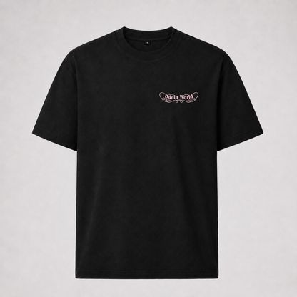 T-Shirt „Certified Blonde Lovers“ (Pink/Schwarz)