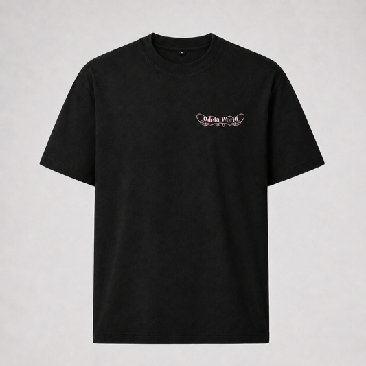 T-Shirt „Certified Blonde Lovers“ (Pink/Schwarz)