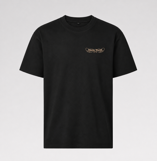 T-Shirt "Certified Blonde Lovers" (Sand/Schwarz)